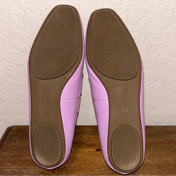 Talbots Becca Tie Soft Pebble Leather Slip On  Loafer Shoes - Picture 8 of 8